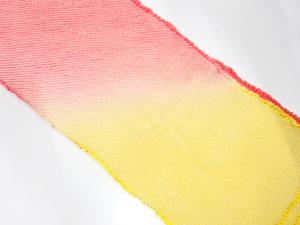 正絹　振袖用　絞り　帯揚げ